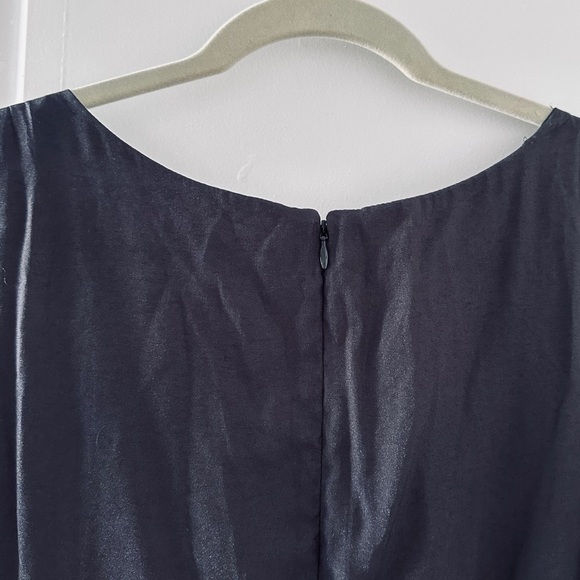 Coldwater Creek Gray Sequin Sleeveless Dress Women’s Size 14 Cocktail Wedding - Picture 8 of 13